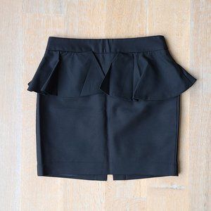 Forever 21 Peplum Mini Skirt